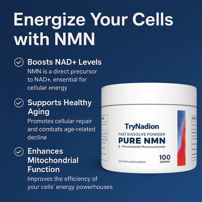 NMN (Nicotinamide Mononucleotide) Pure Powder